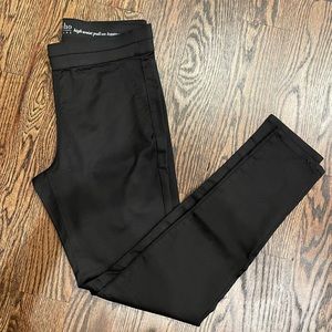 High Waisted Pull On Black Leggings - New York and Company